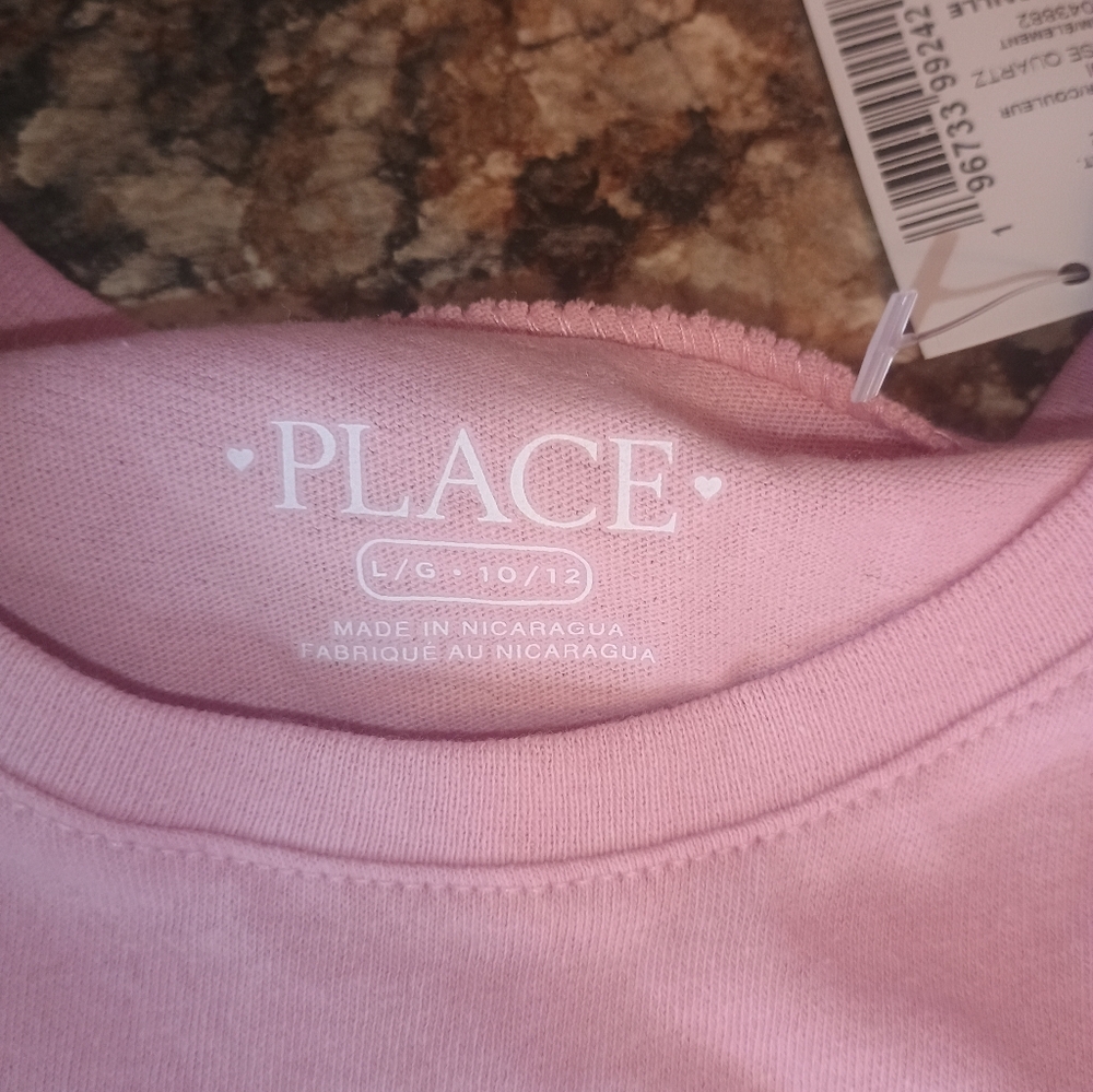 Hot Cocoa Vibes Girls Long Sleeve Graphic Tee New With Tags Large - Picture 3 of 5
